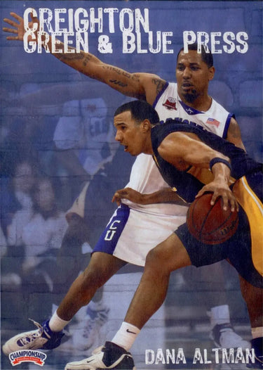 Creighton Green & Blue Press by Dana Altman Instructional Basketball Coaching Video